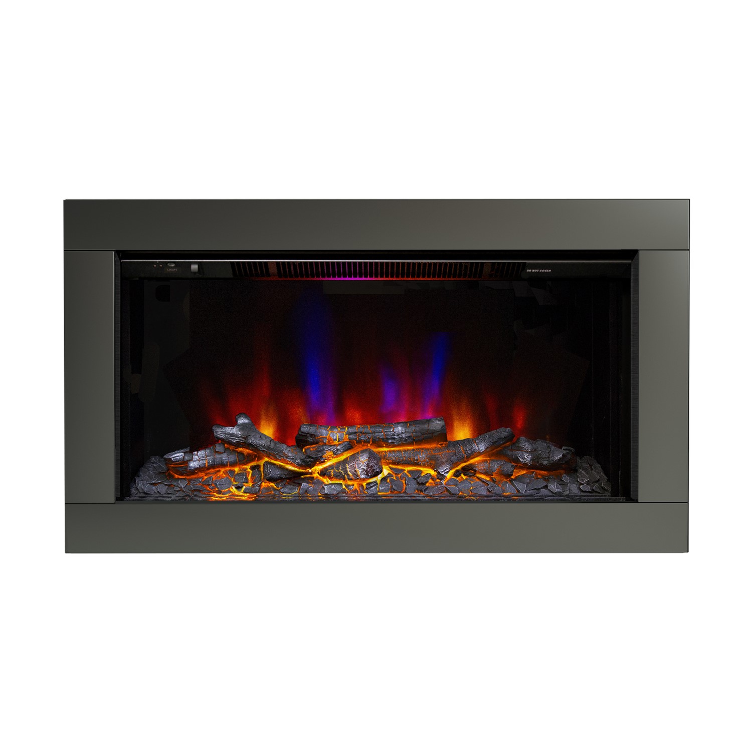 Read more about Be modern 34 black nickel inset electric fire avella